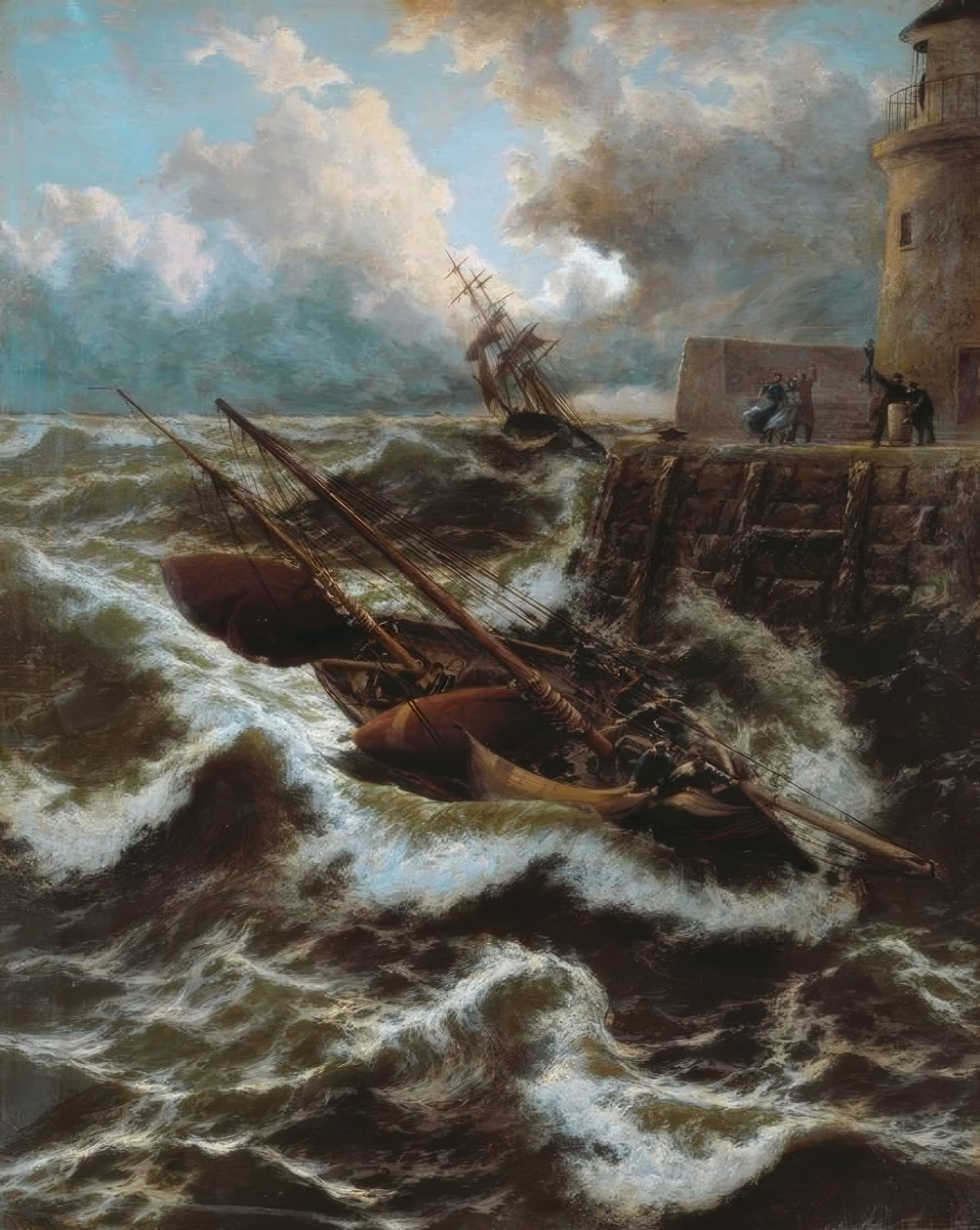 Depois de uma noite tempestuosa de Thomas Rose Miles