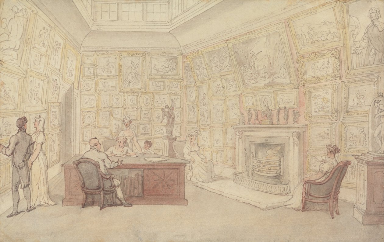 Galeria de Arte Gentlemans de Thomas Rowlandson