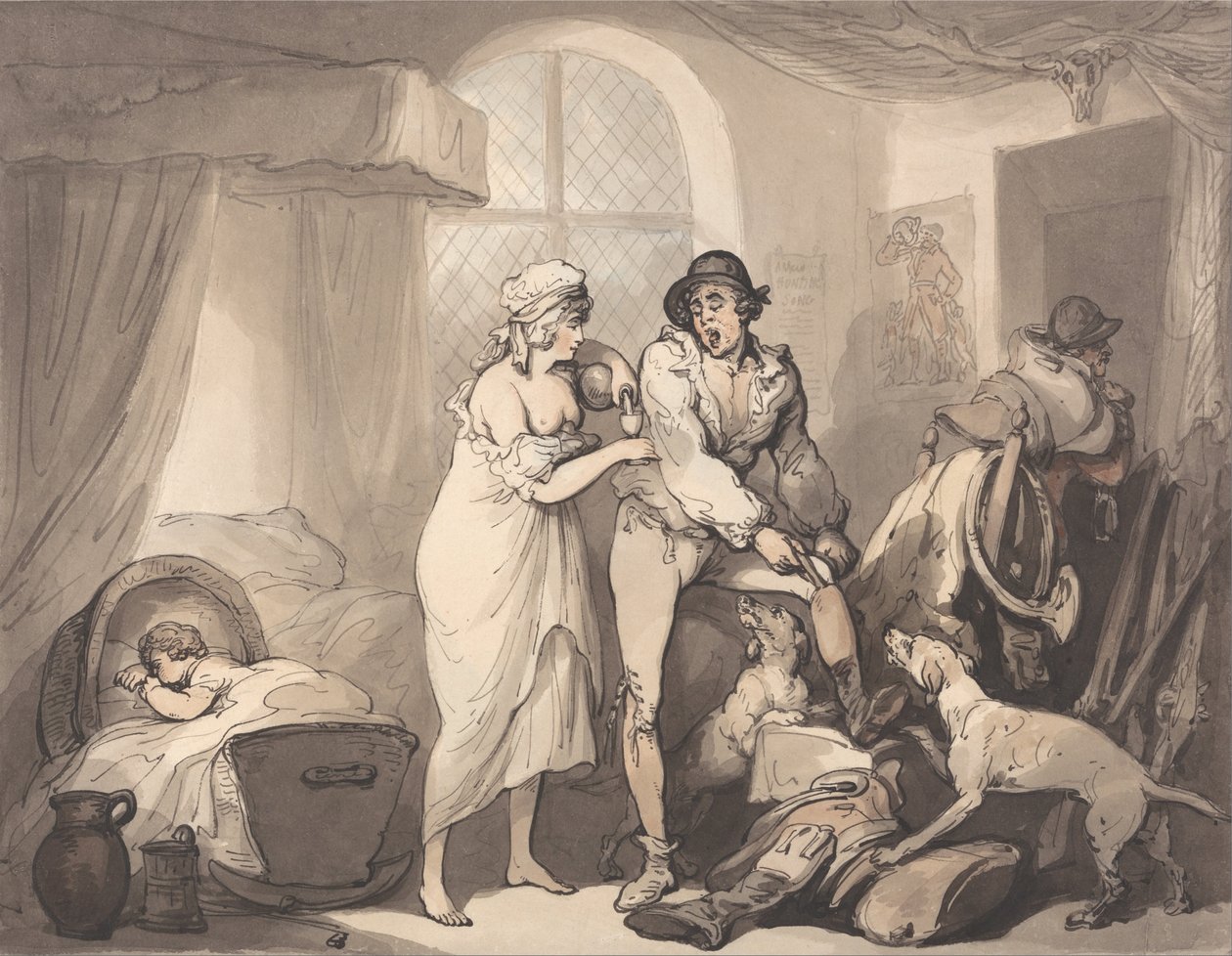 Quatro Oclock no País de Thomas Rowlandson