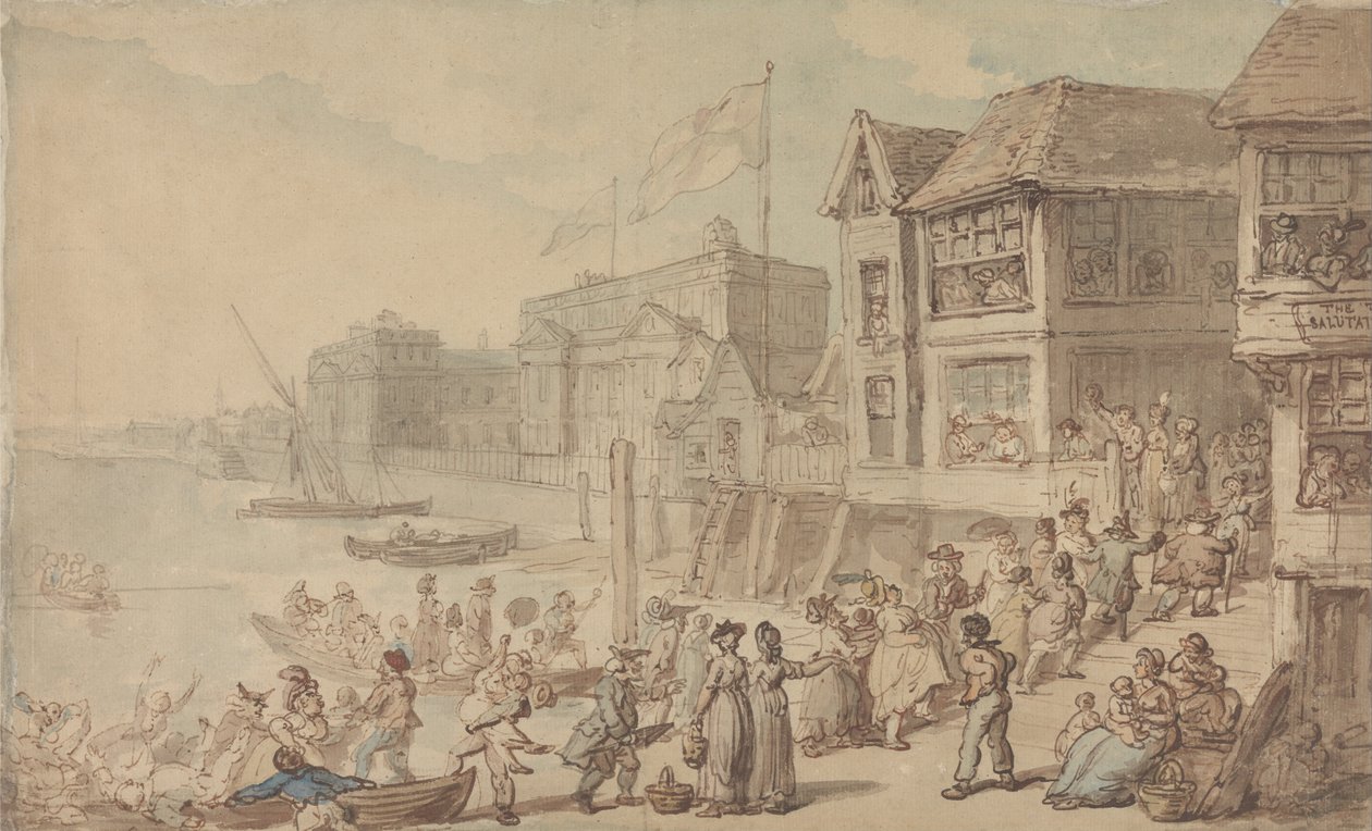 Greenwich de Thomas Rowlandson