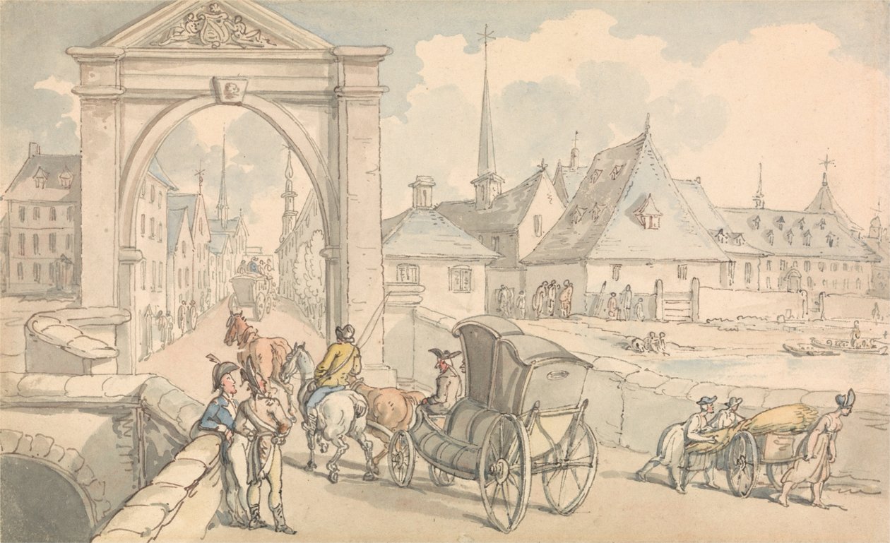 Limbourg, Bélgica de Thomas Rowlandson