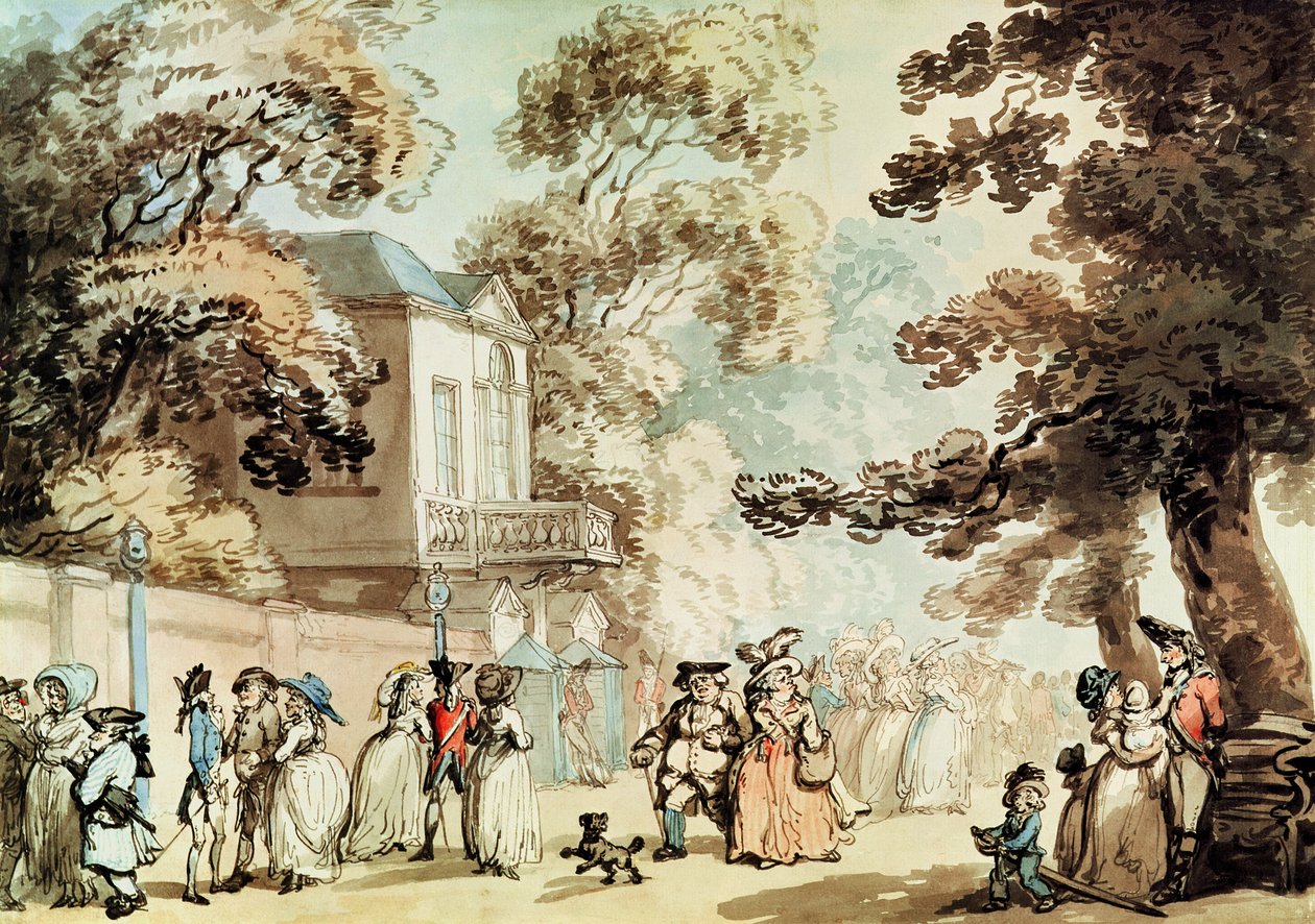 Jardins da Primavera, Ranelagh de Thomas Rowlandson