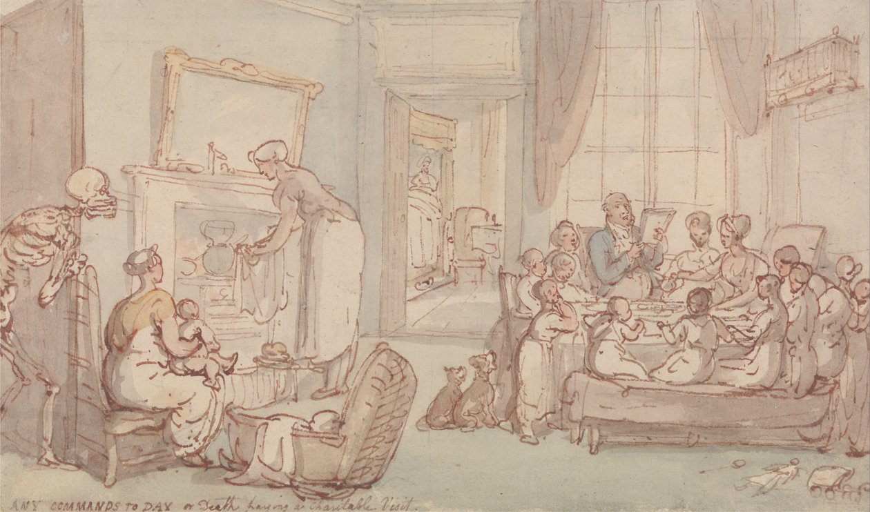 A Família das Crianças de Thomas Rowlandson