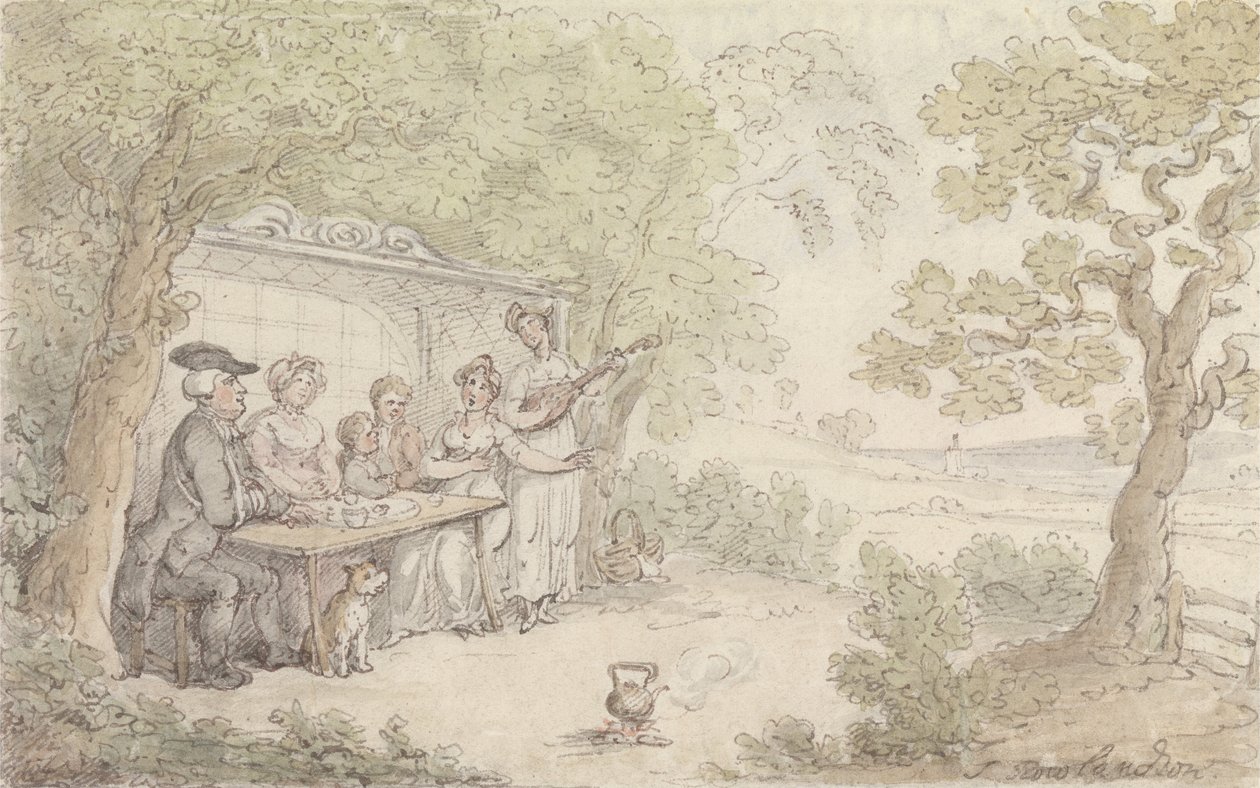 O Vigário de Wakefield - The Fair Penitent de Thomas Rowlandson