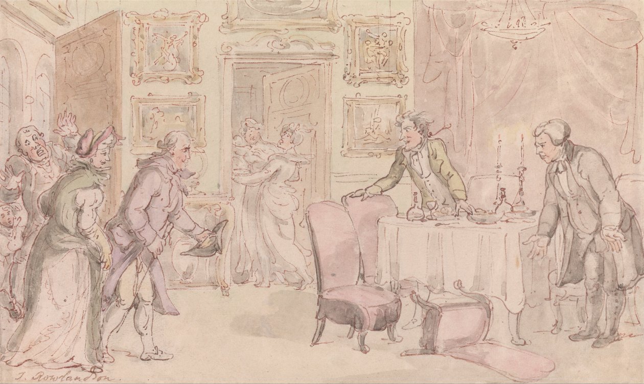O Vigário de Wakefield - A Surpresa de Thomas Rowlandson