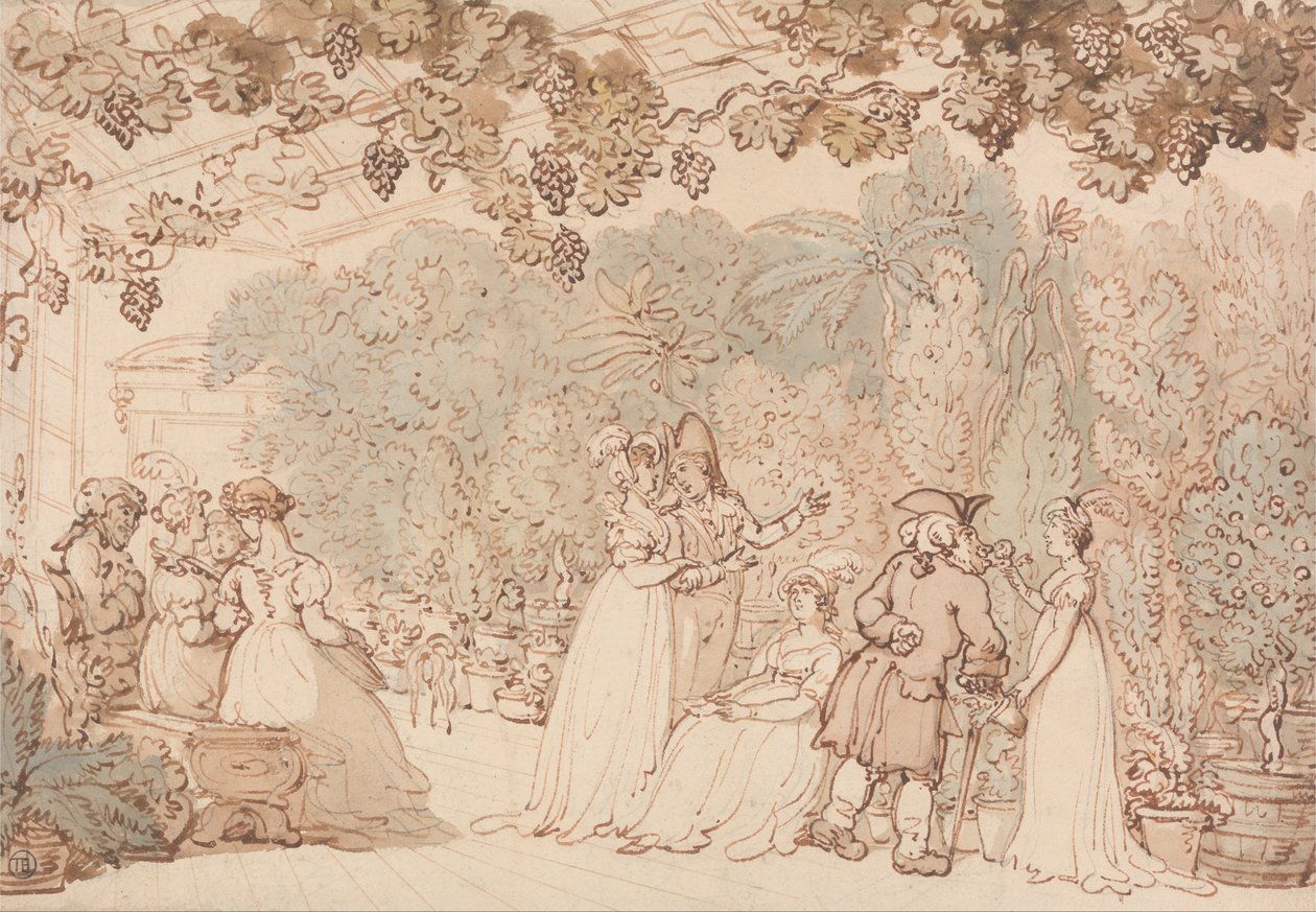 The Vinery de Thomas Rowlandson