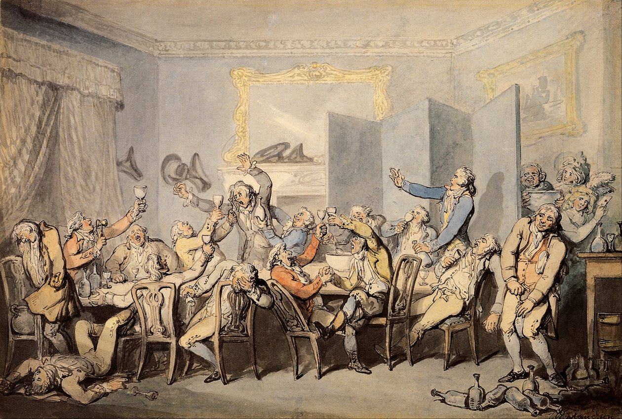 Os brilhantes de Thomas Rowlandson