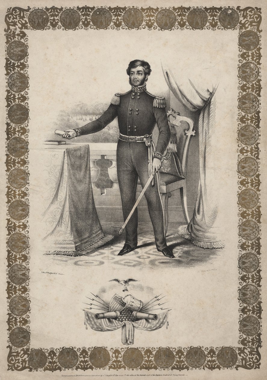 General George Cadwalader, 1846 de Thomas S. Wagner