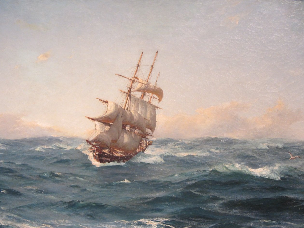 Pegando velas de Thomas J. Somerscales