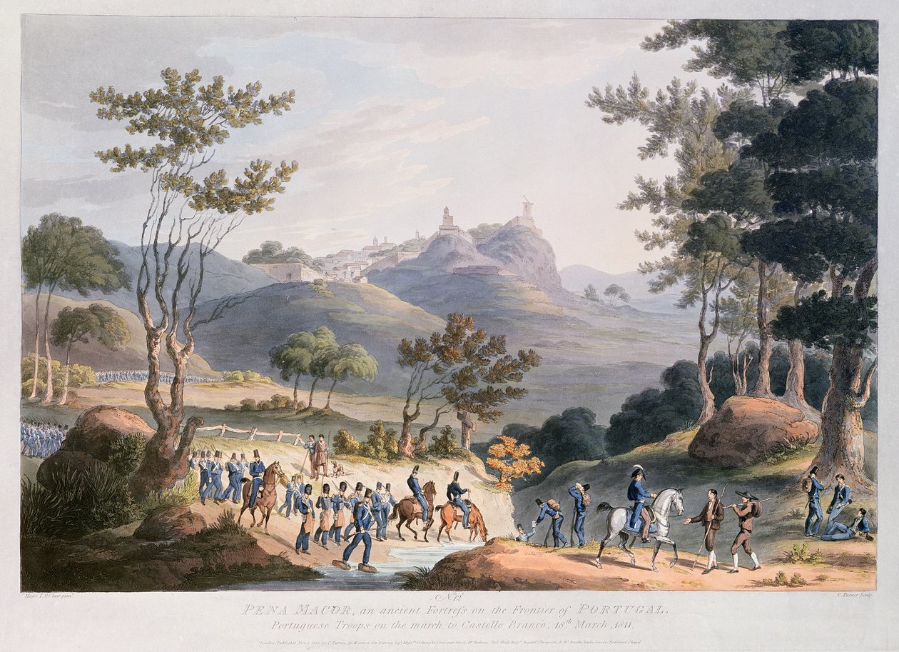 Pena Macor, gravado por C. Turner, 18 de março de 1811 de Thomas Staunton St. Clair