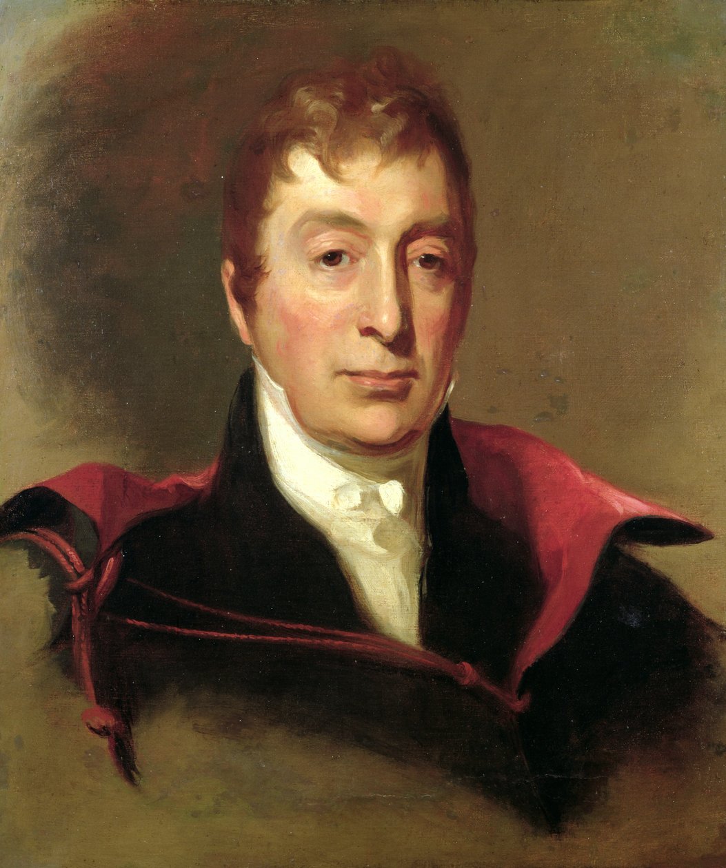 Retrato de Marie Joseph Paul Roch Yves du Motier (1757-1834) Marquês de Lafayette de Thomas Sully