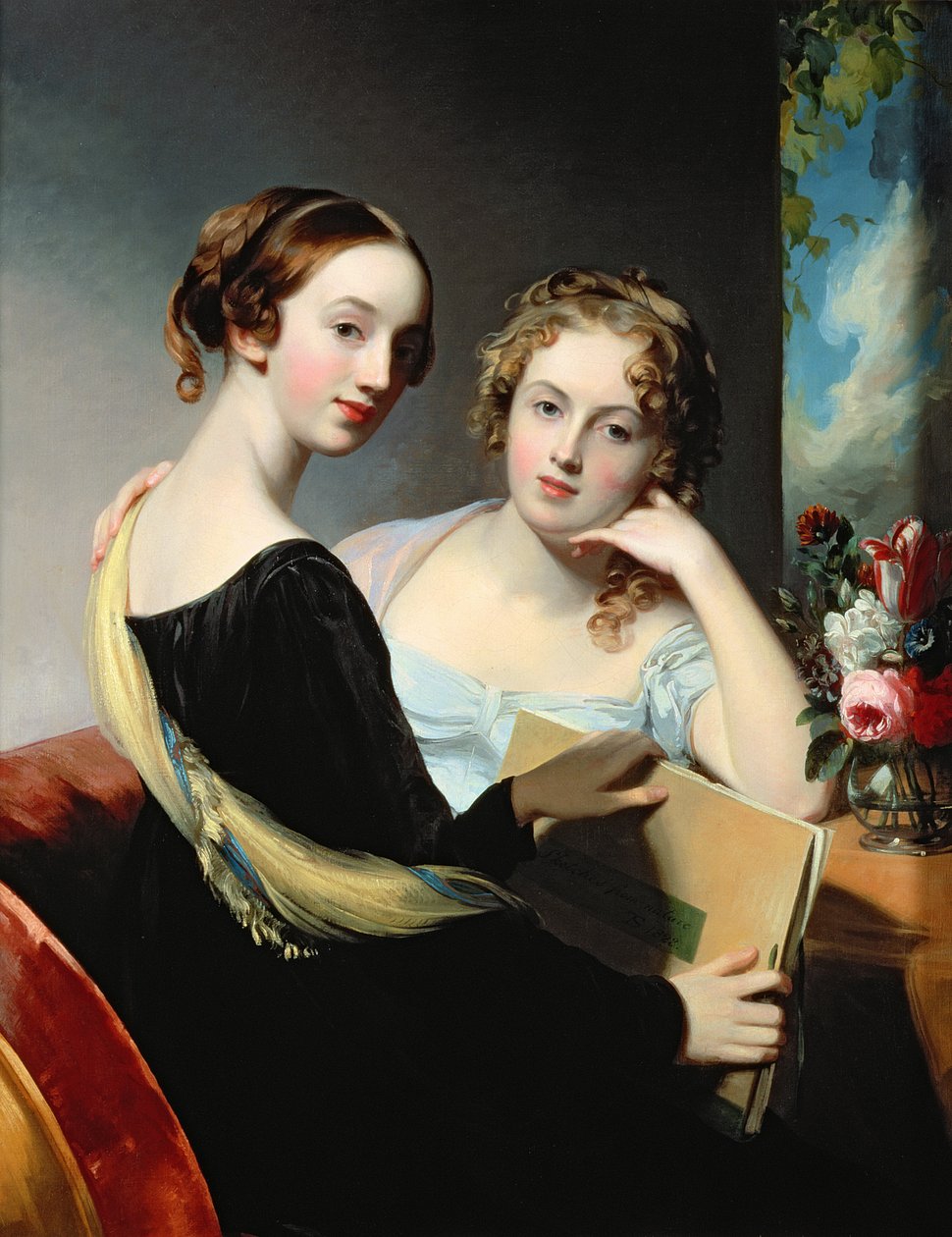 Retrato das irmãs McEuen, depois de 1823 de Thomas Sully