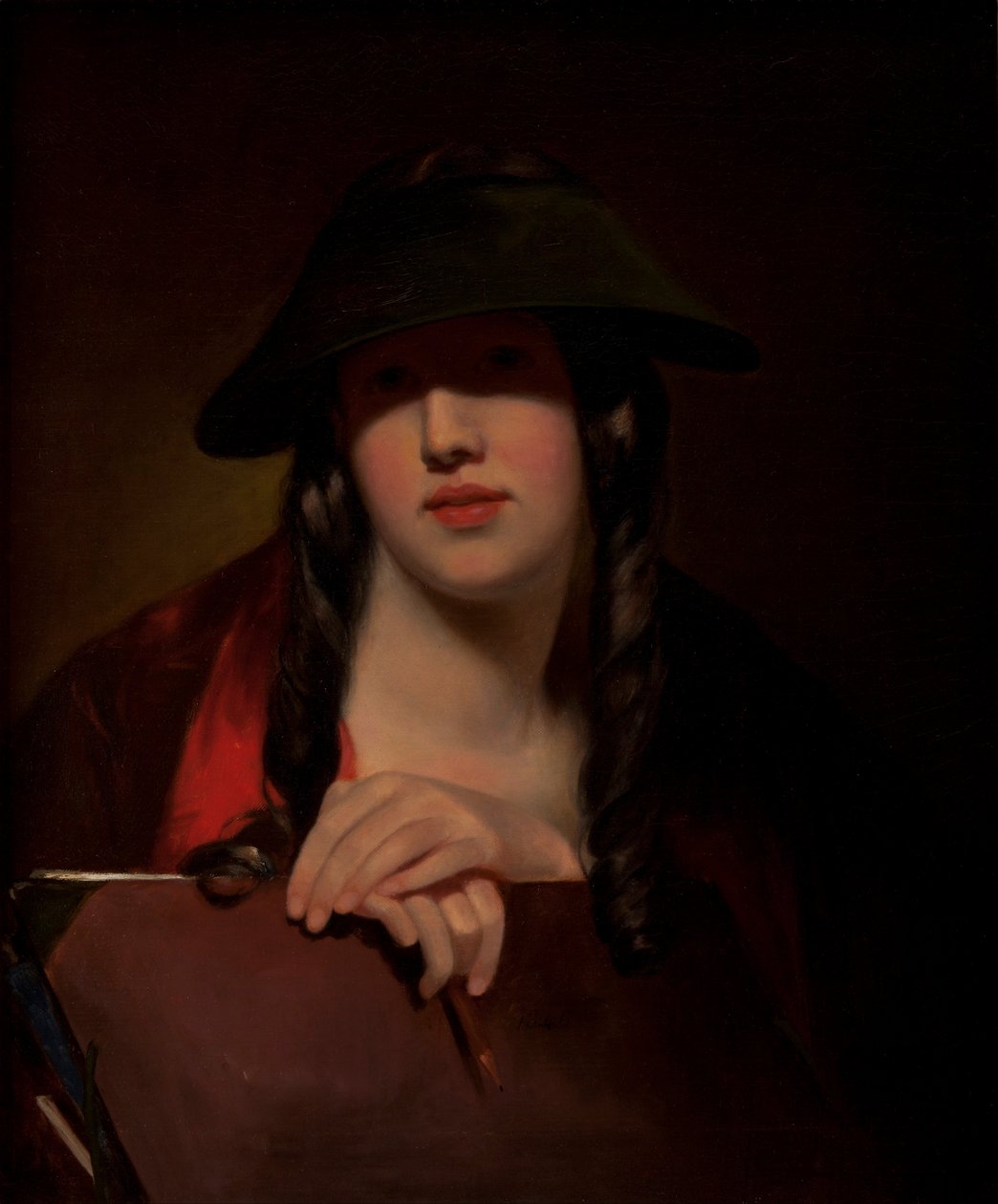 O estudante (Rosalie Kemble Sully) de Thomas Sully