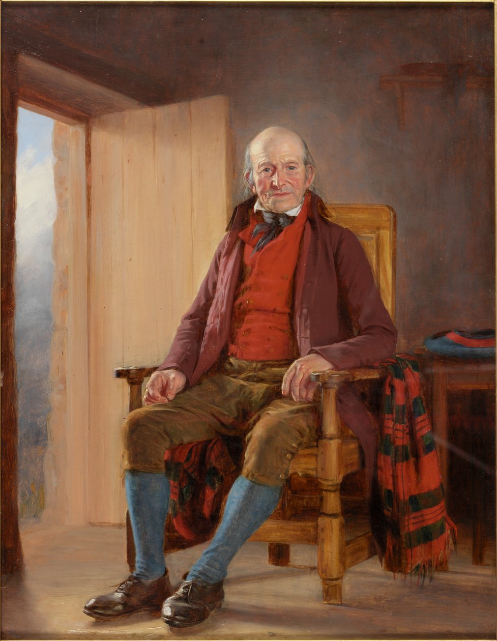 Um fazendeiro da Nortúmbria, c.1820-34 de Thomas Sword Good