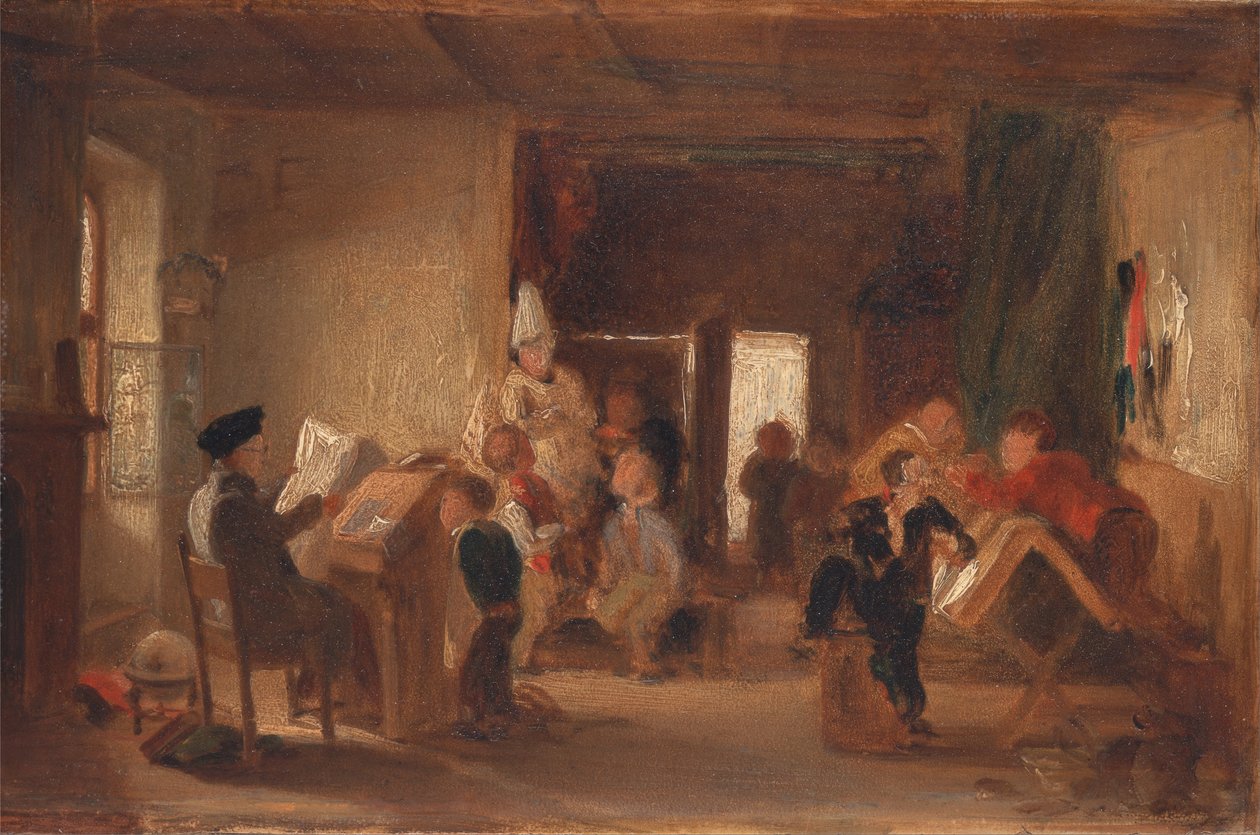 Um estudo da sala de aula de Thomas Webster