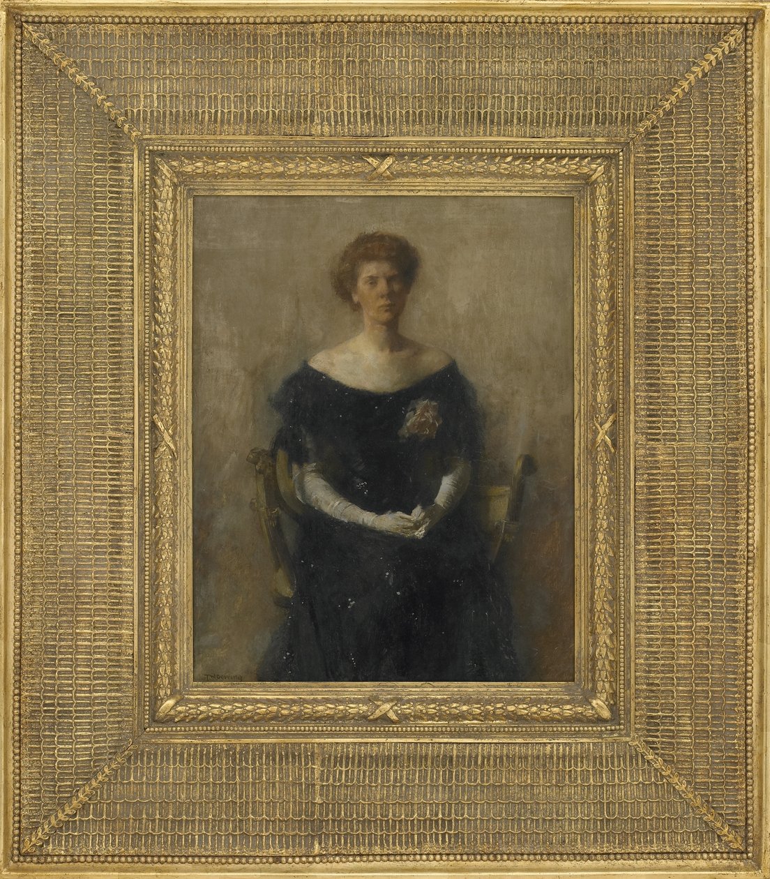 Retrato da Filha do Artista, 1906 de Thomas Wilmer Dewing