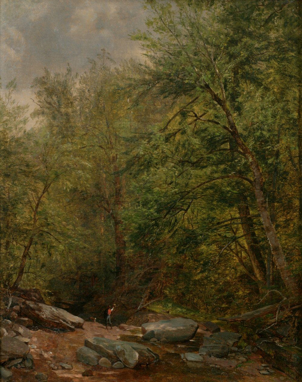 Estudo da natureza, 1863 de Thomas Worthington Whittredge