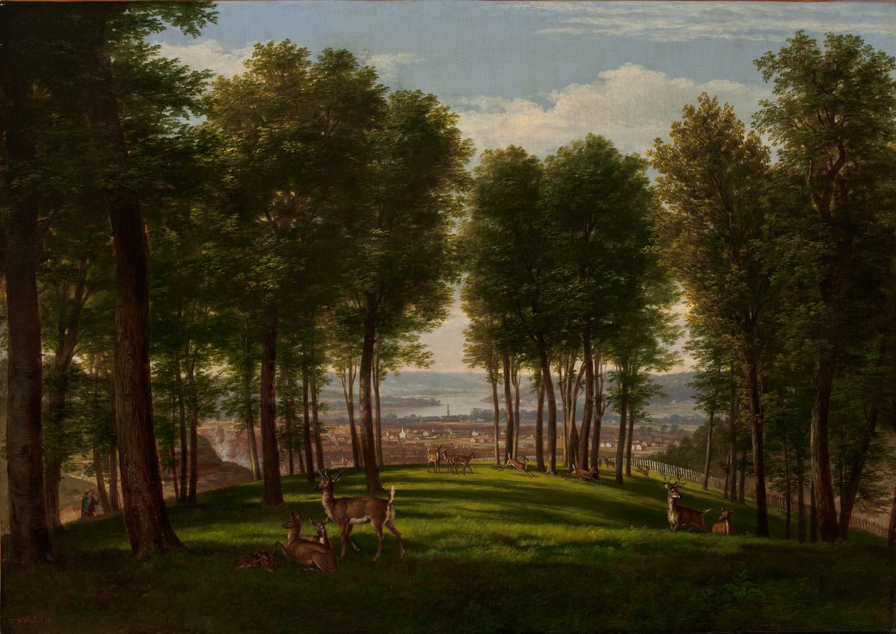 Vista, de, cincinnati, ohio de Thomas Worthington Whittredge
