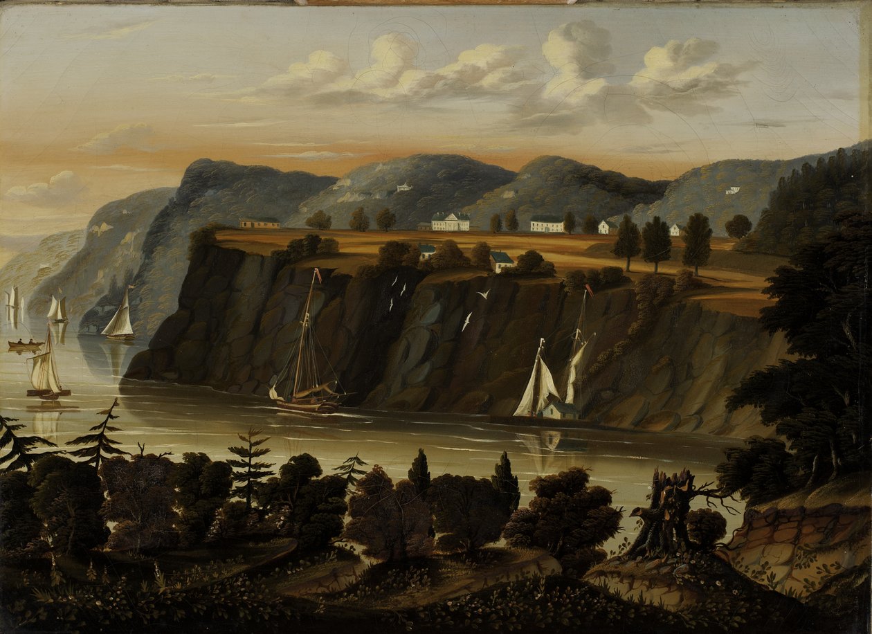 Vista de West Point, 1840-1860 de Thomas Chambers