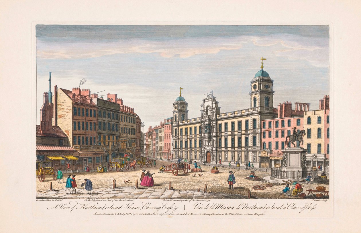 Northumberland House, Charing Cross de Thomas (after) Bowles