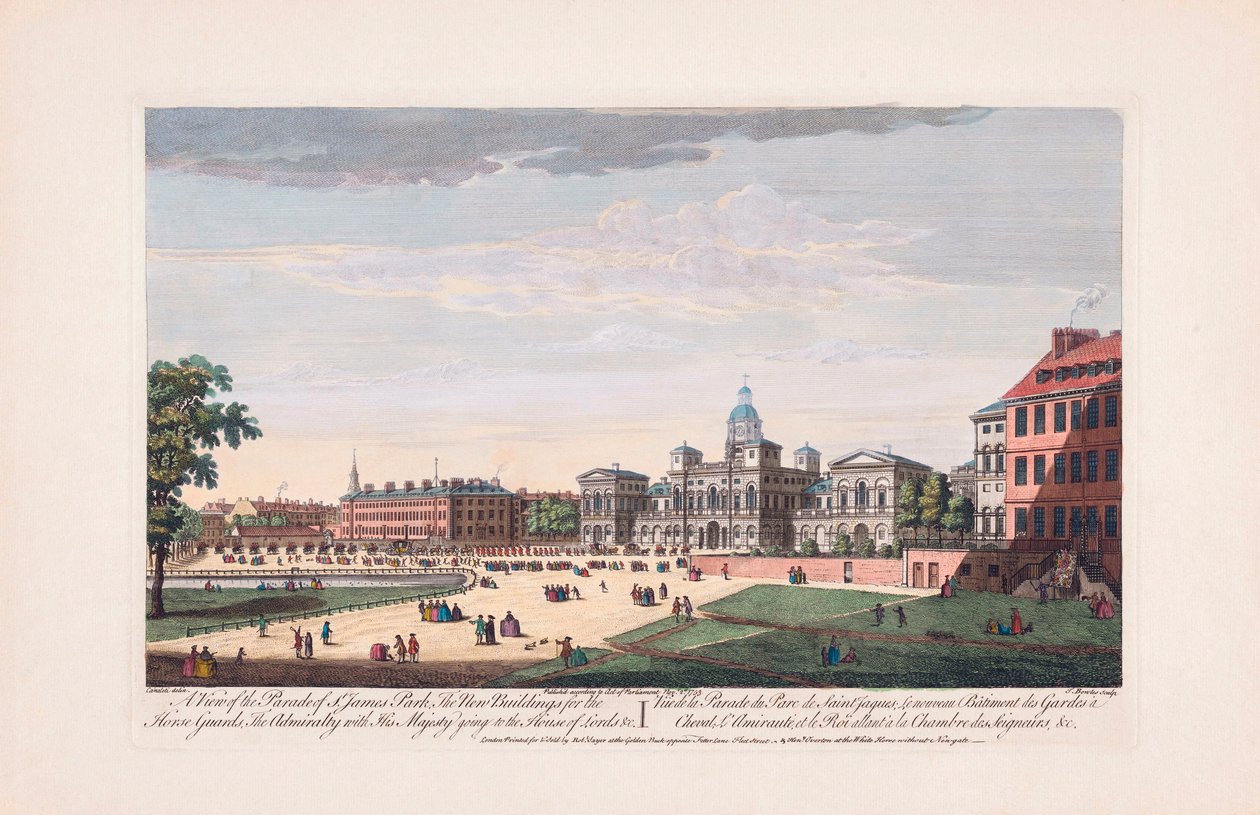 Desfile de St, James Park, Londres de Thomas (after) Bowles
