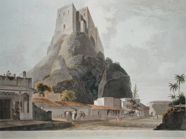 O Grande Pagode, Trichinopoly, placa 46 do 