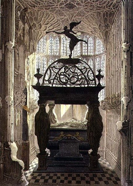 O Túmulo de Lewis Stuart, Duque de Richmond em Henrique a Sétima Capela, placa 36 da 