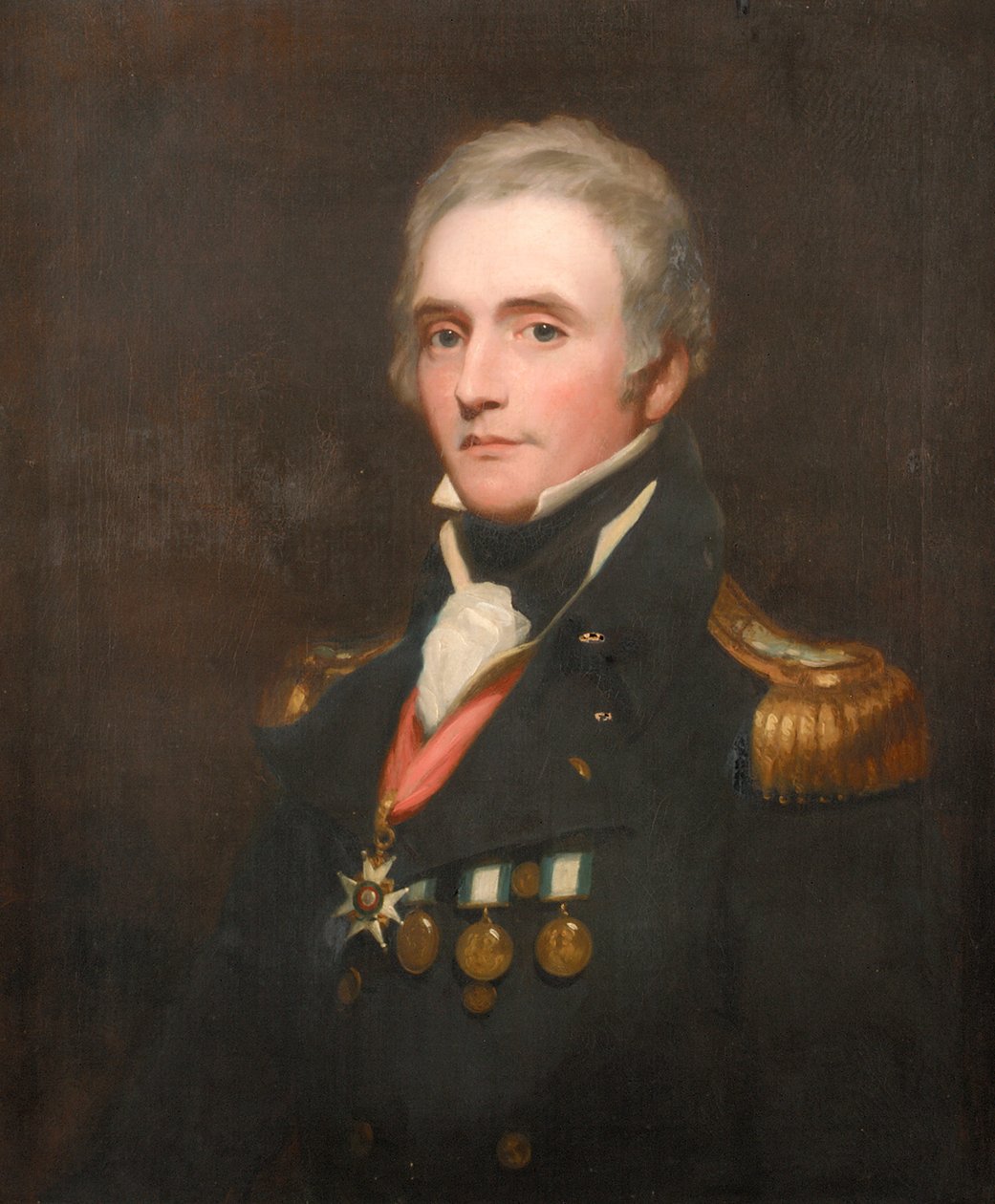Capitão Edward Berry (1768-1831) de Thomas (attr.to) Phillips