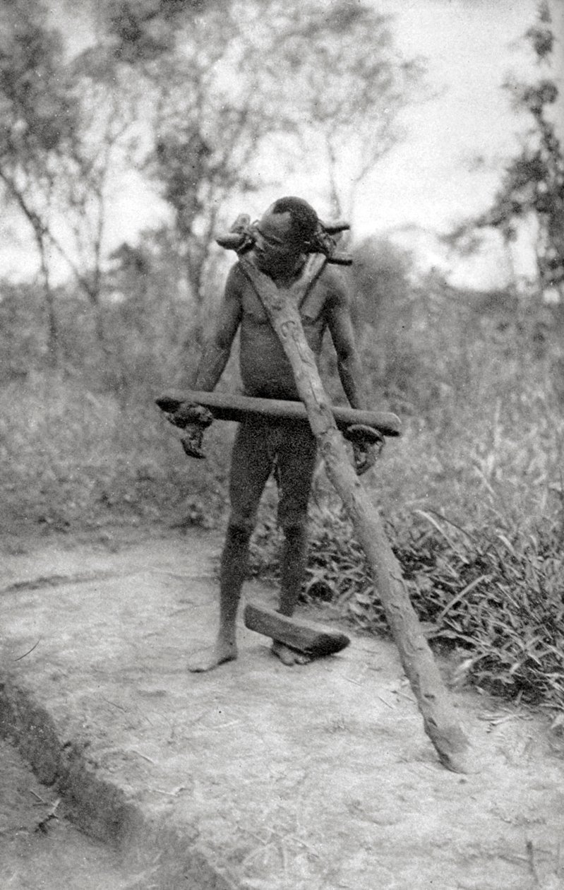 Niam Niam lunático, Mongalla a Terrakekka, Sudão, 1925 1927 de Thomas A. Glover
