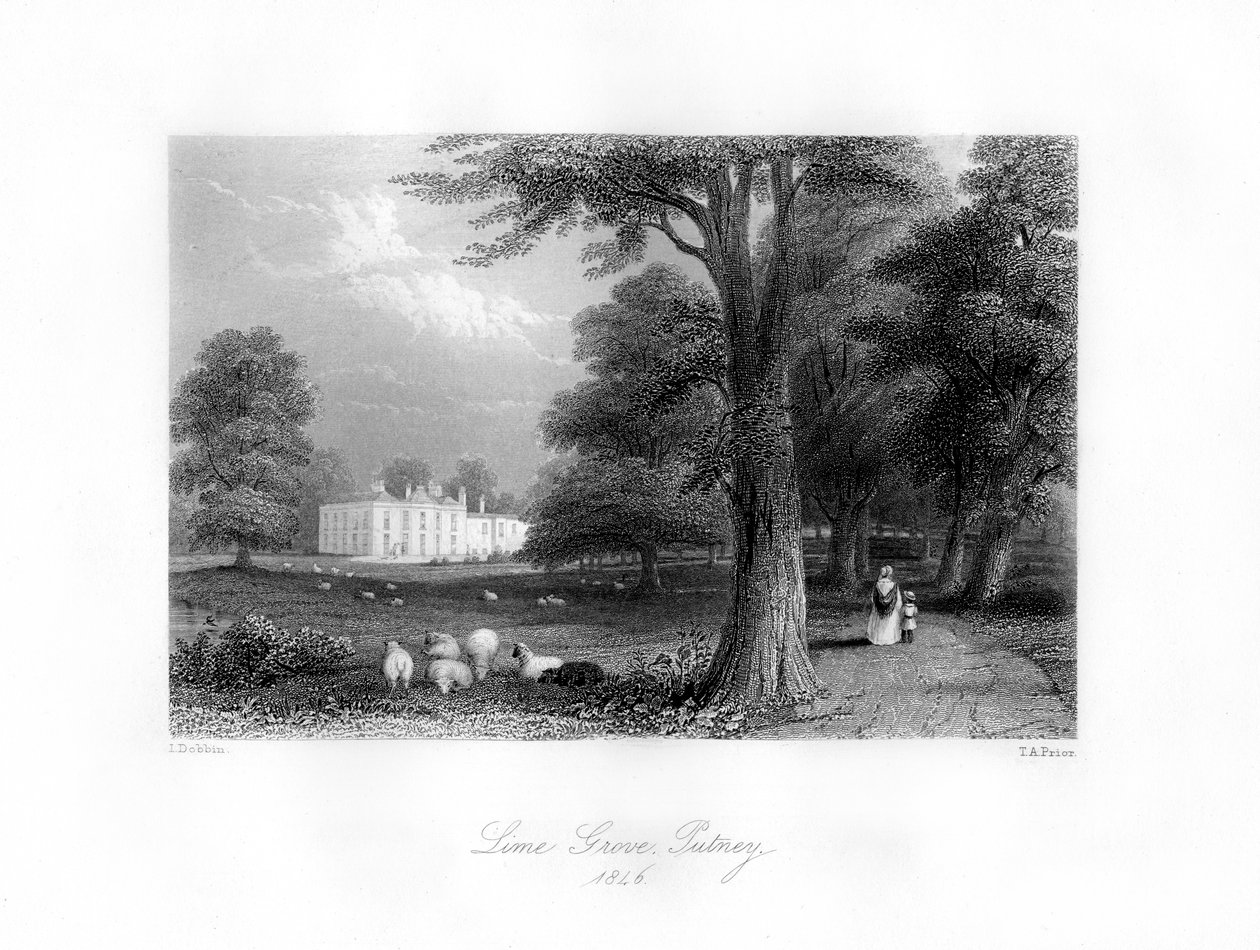 Lime Grove, Putney, 1846. de Thomas Abel Prior