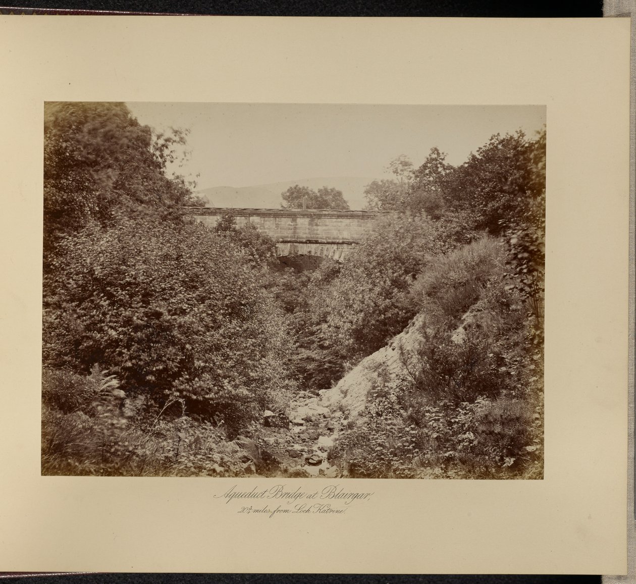 Ponte do Aqueduto em Blairgar de Thomas Annan