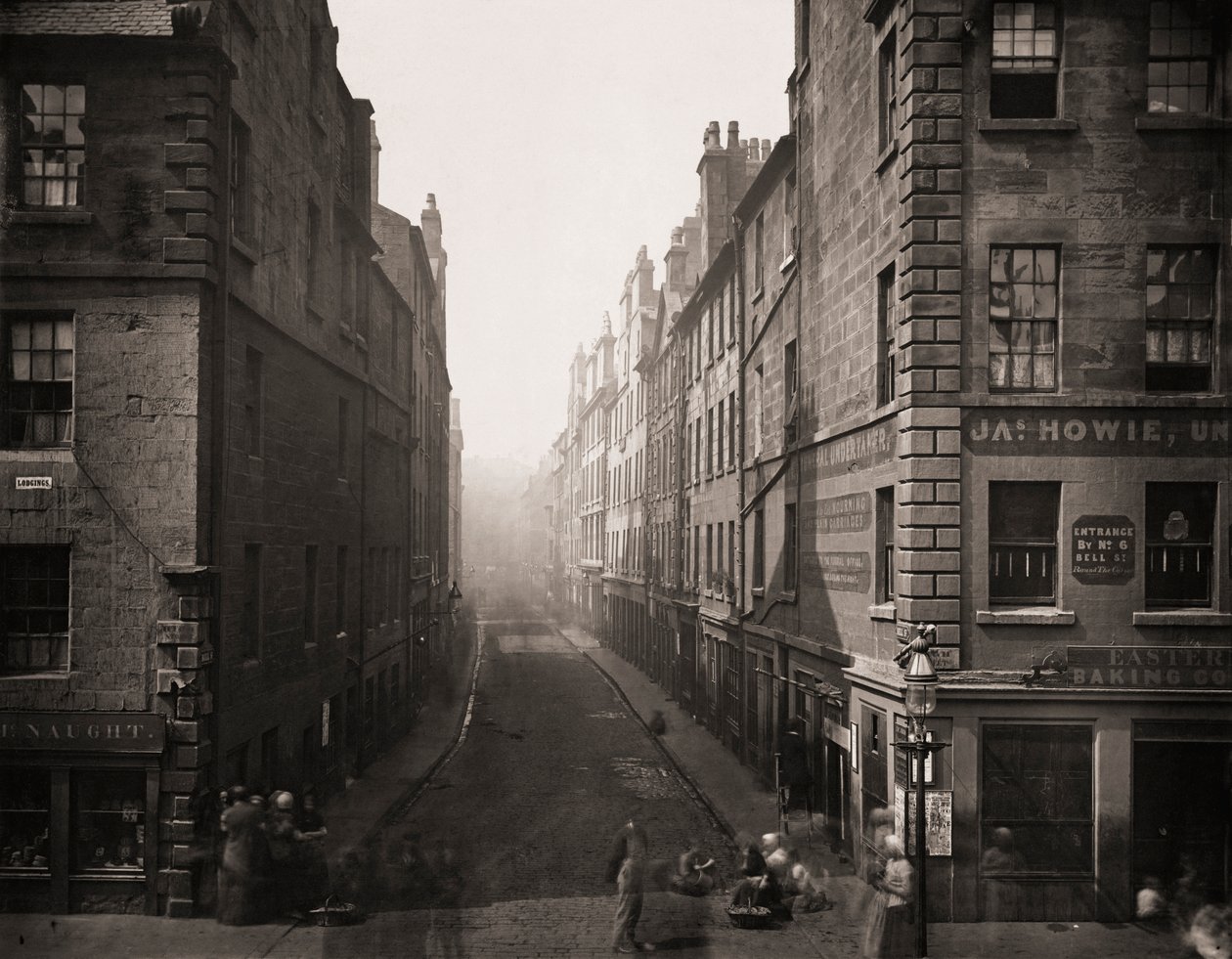 Bell Street, Glasgow, Escócia de Thomas Annan