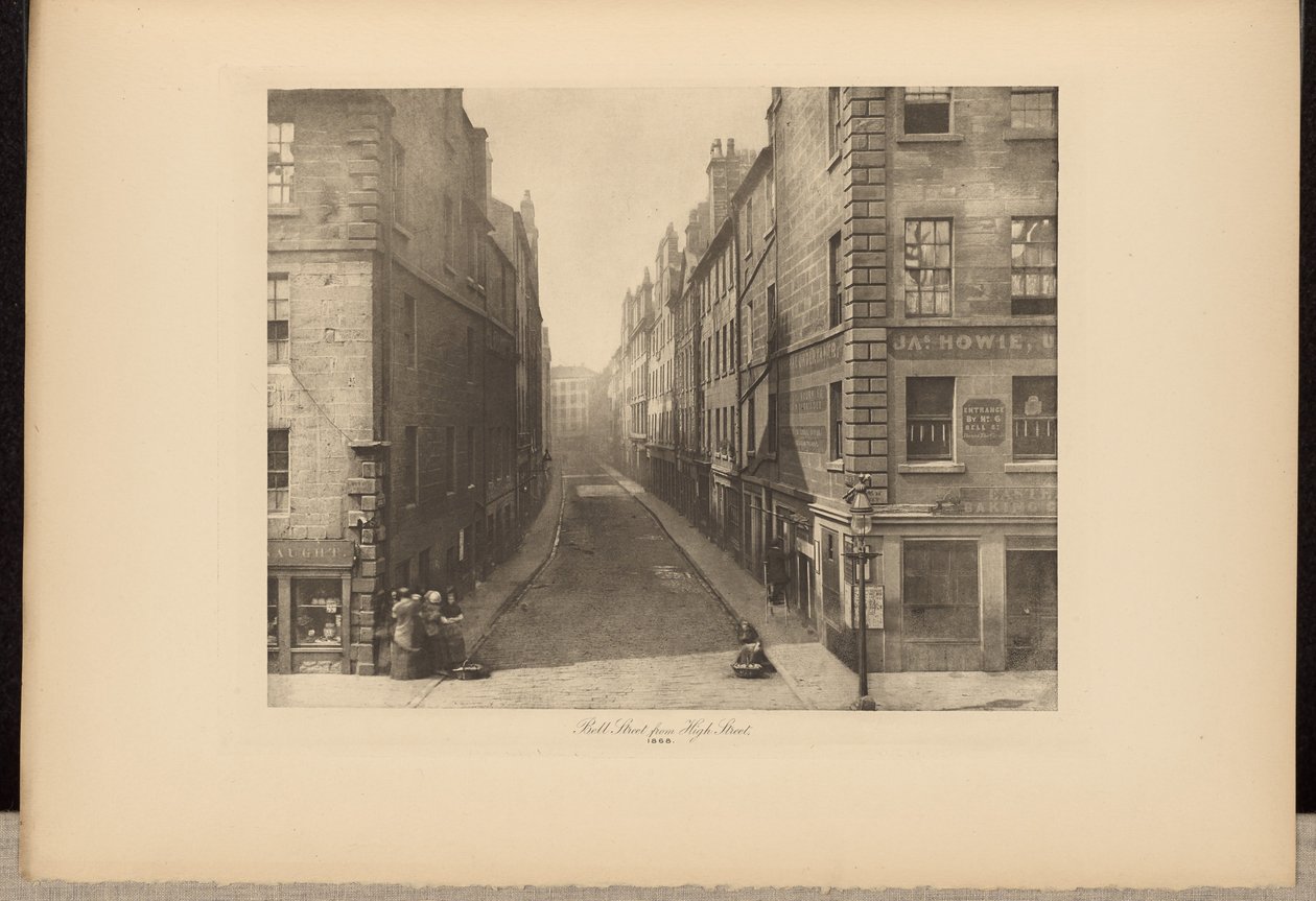 Bell Street a partir de High Street de Thomas Annan