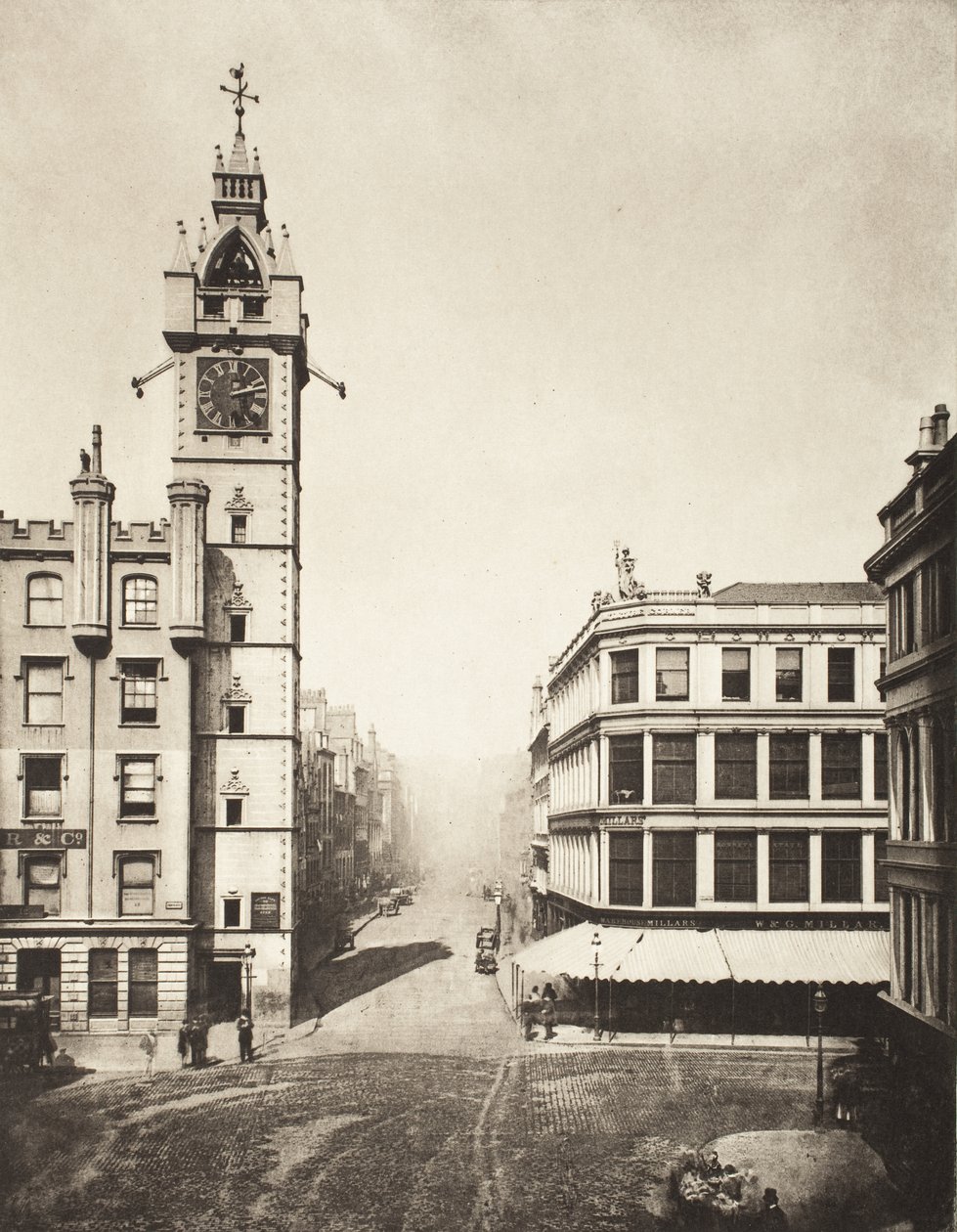 High Street, vista a partir de The Cross (n.º 1) de Thomas Annan