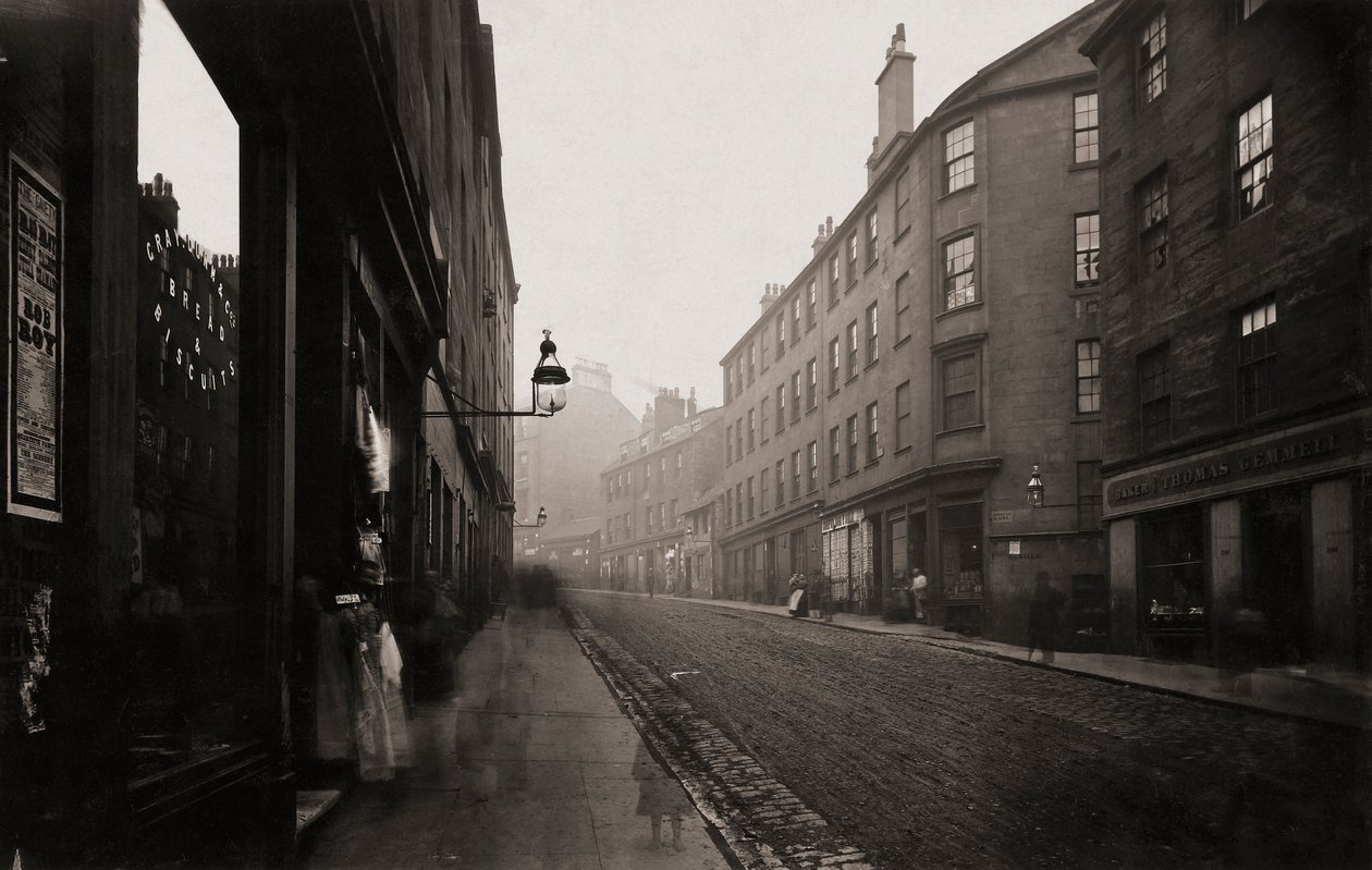 High Street, Glasgow, Escócia de Thomas Annan