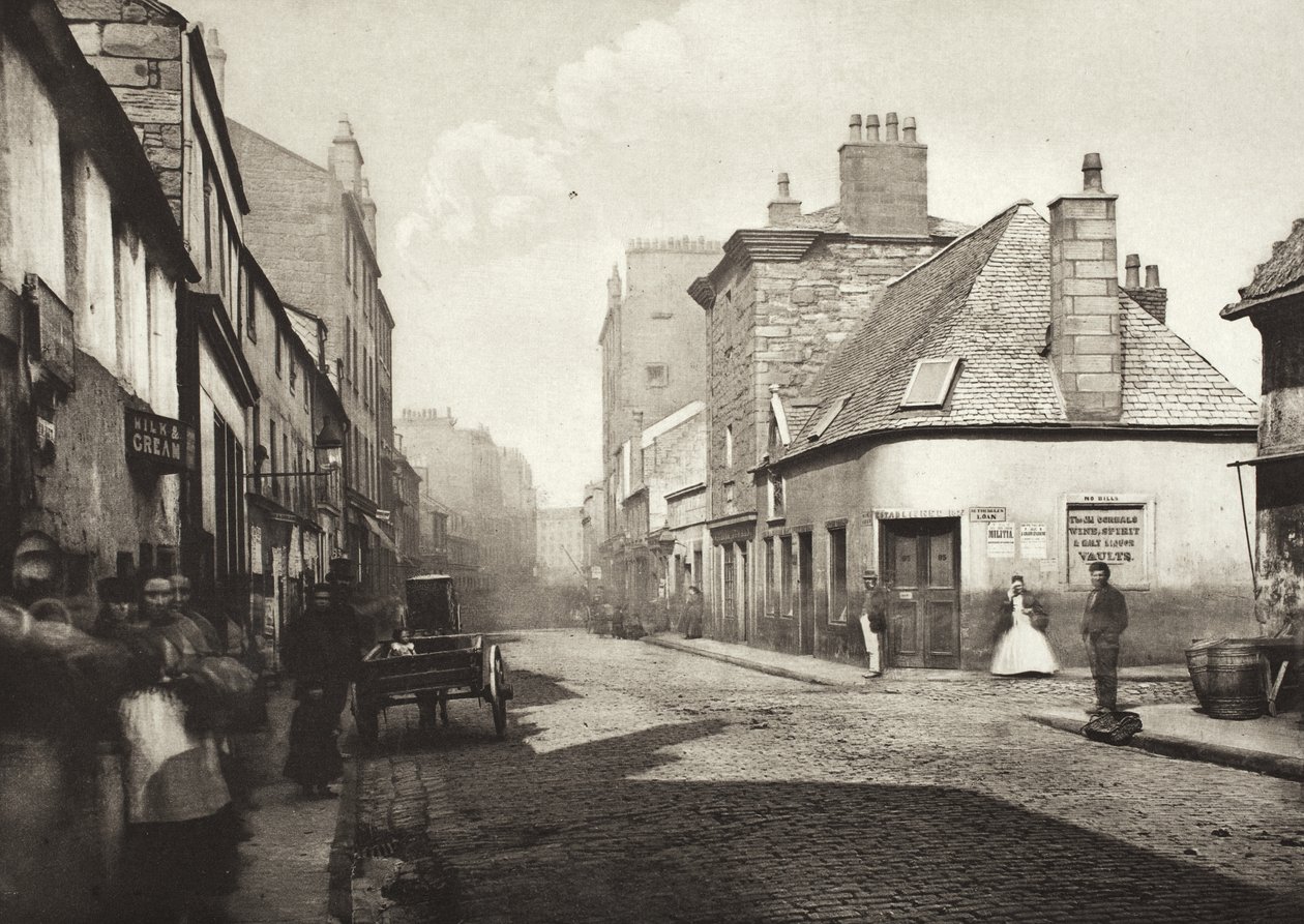 Rua principal, Gorbals, vista para norte (n.º 37) de Thomas Annan