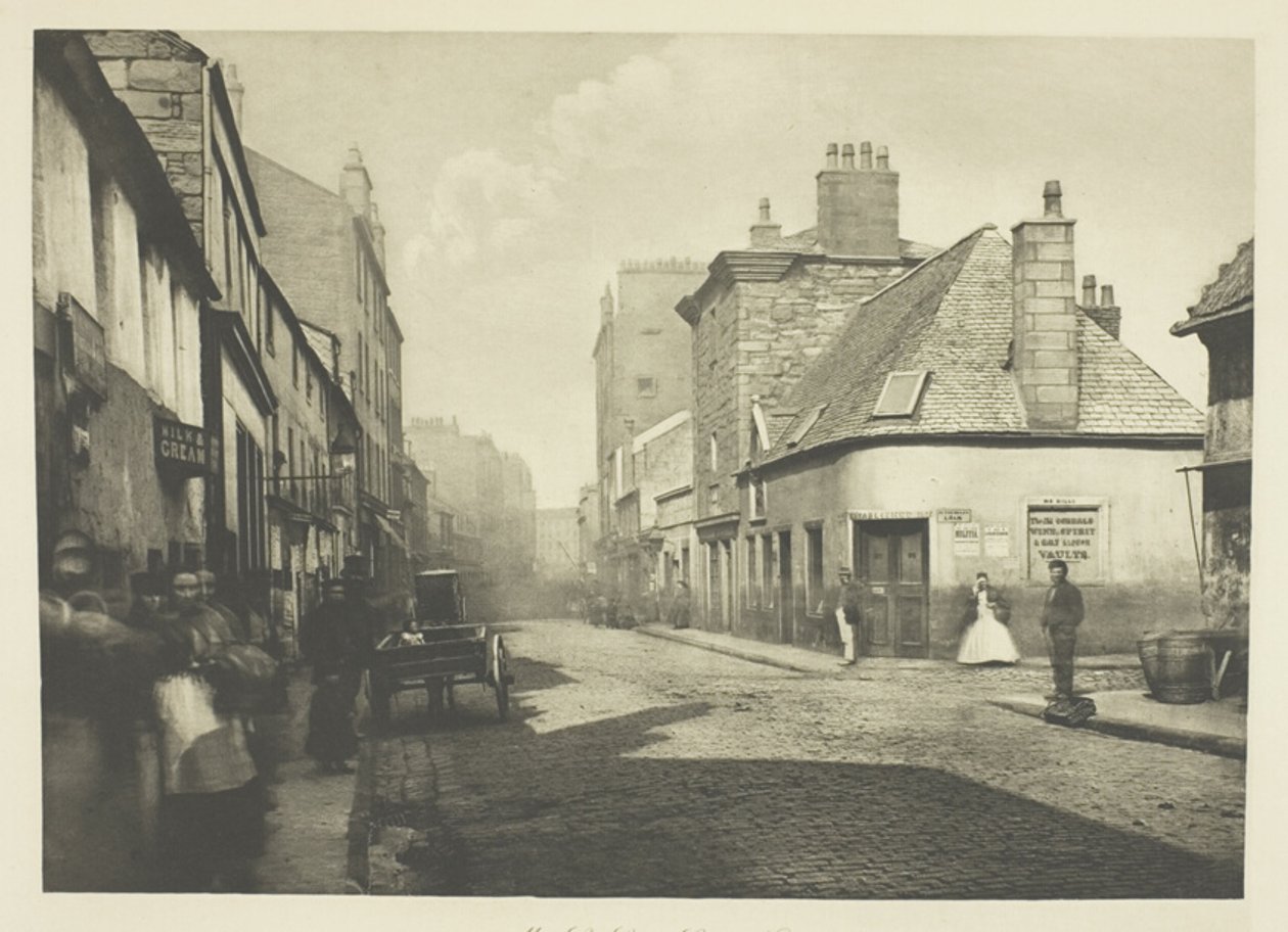 Main Street, Gorbals, vista para norte de Thomas Annan