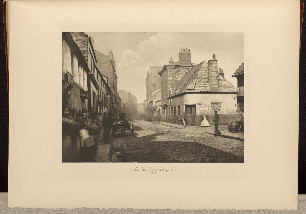 Main Street, Gorbals, virada para norte de Thomas Annan