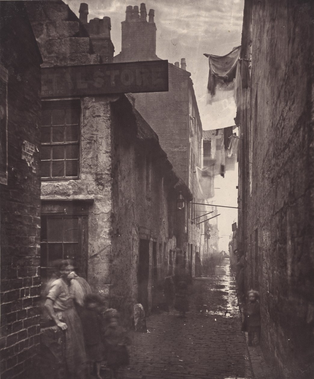 Old Vennel, na High Street de Thomas Annan