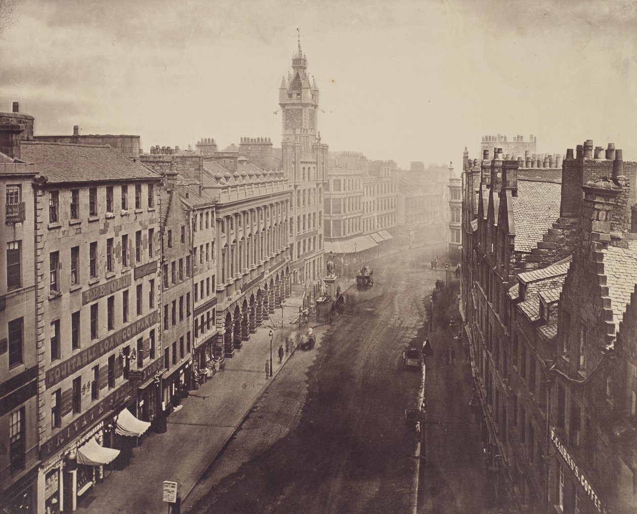 Trongate, a partir de Tron Steeple. de Thomas Annan