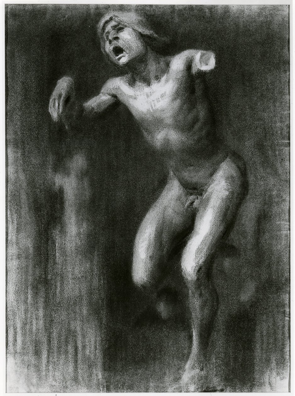 Molde de gesso de Thomas Anshutz