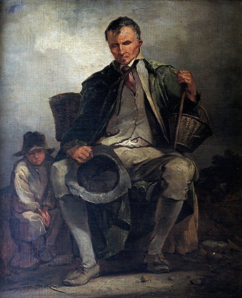 O mendigo cego, c.1788 de Thomas Barker of Bath