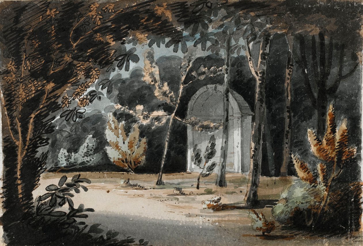 Merton, julho de 1803 (frente) de Thomas Baxter