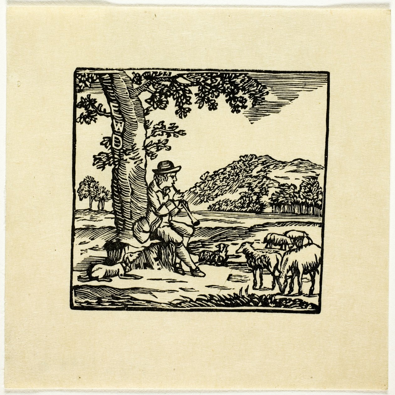 Ilustração do livro de Thomas Bewick