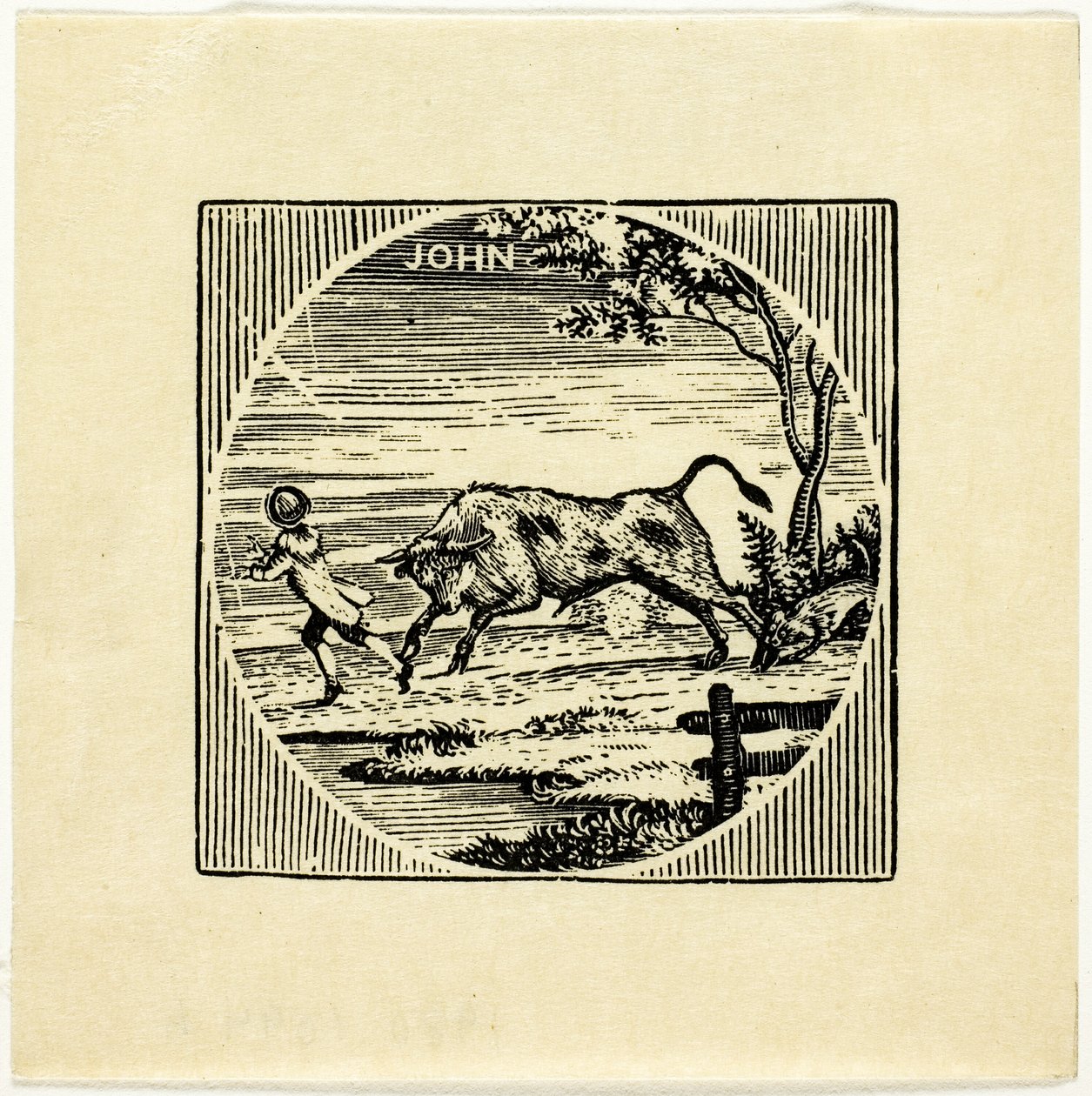 Ilustração do livro de Thomas Bewick