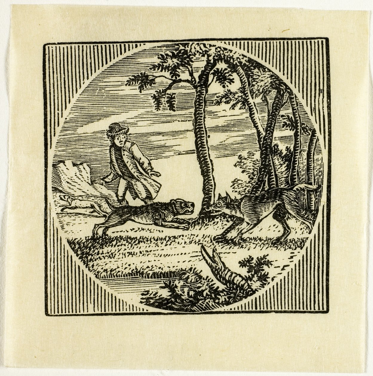 Ilustração do livro de Thomas Bewick