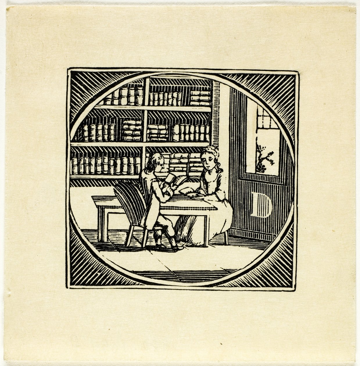 Ilustração do livro de Thomas Bewick