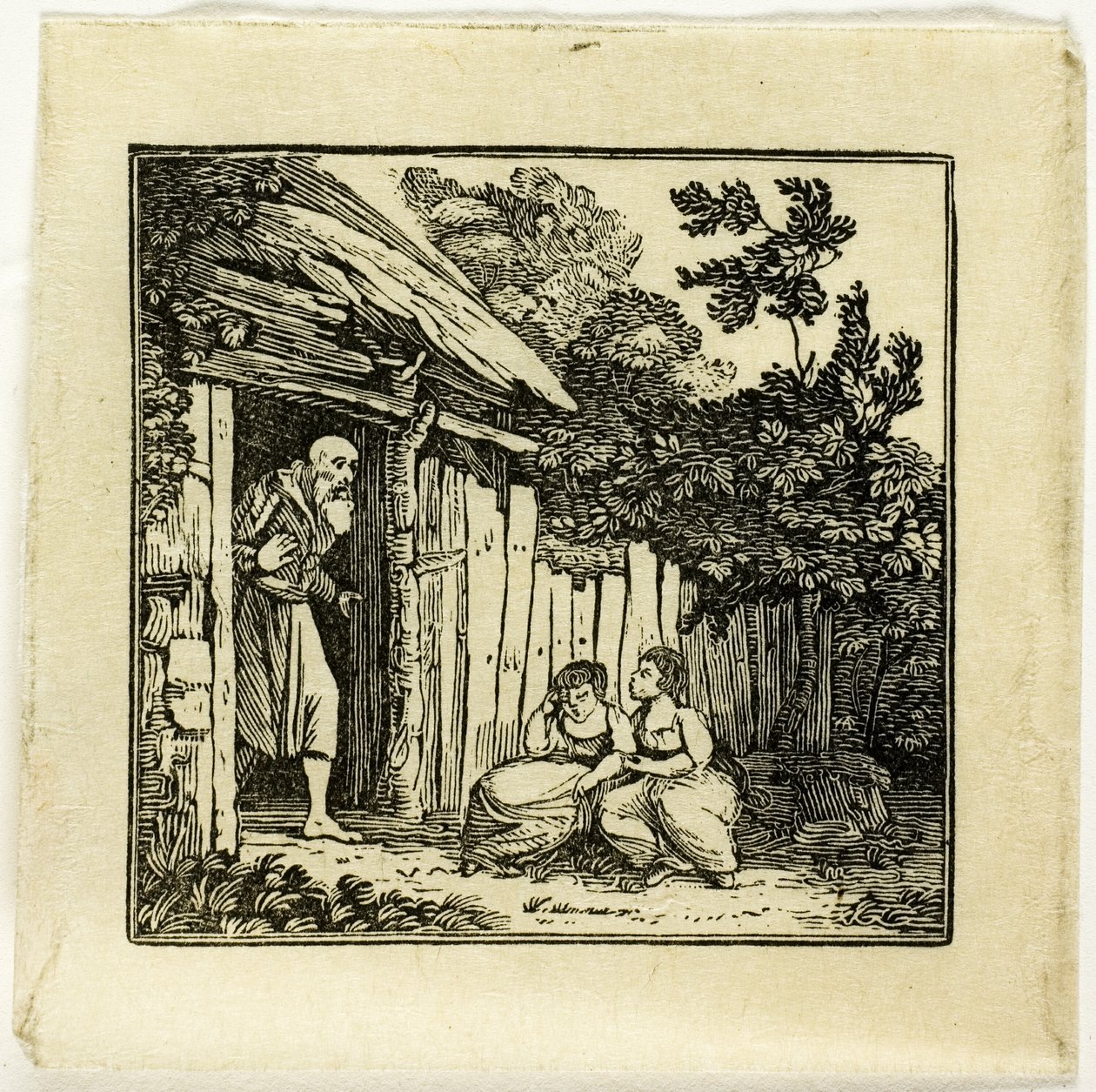 Ilustração do livro de Thomas Bewick