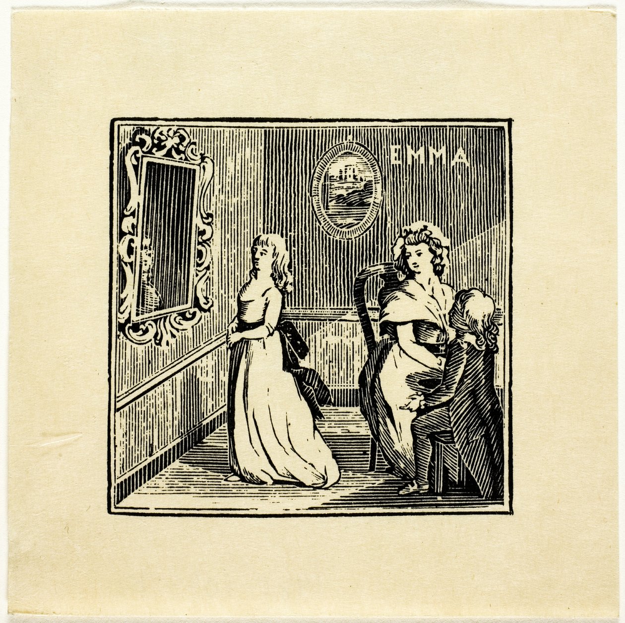 Ilustração do livro de Thomas Bewick