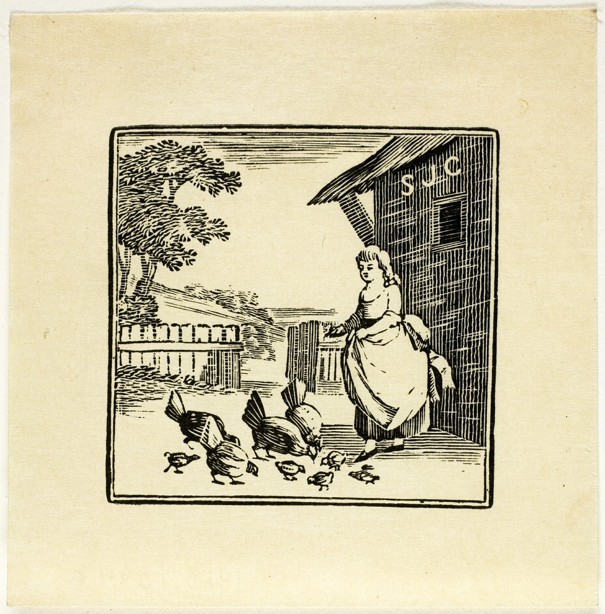 Ilustração do livro de Thomas Bewick